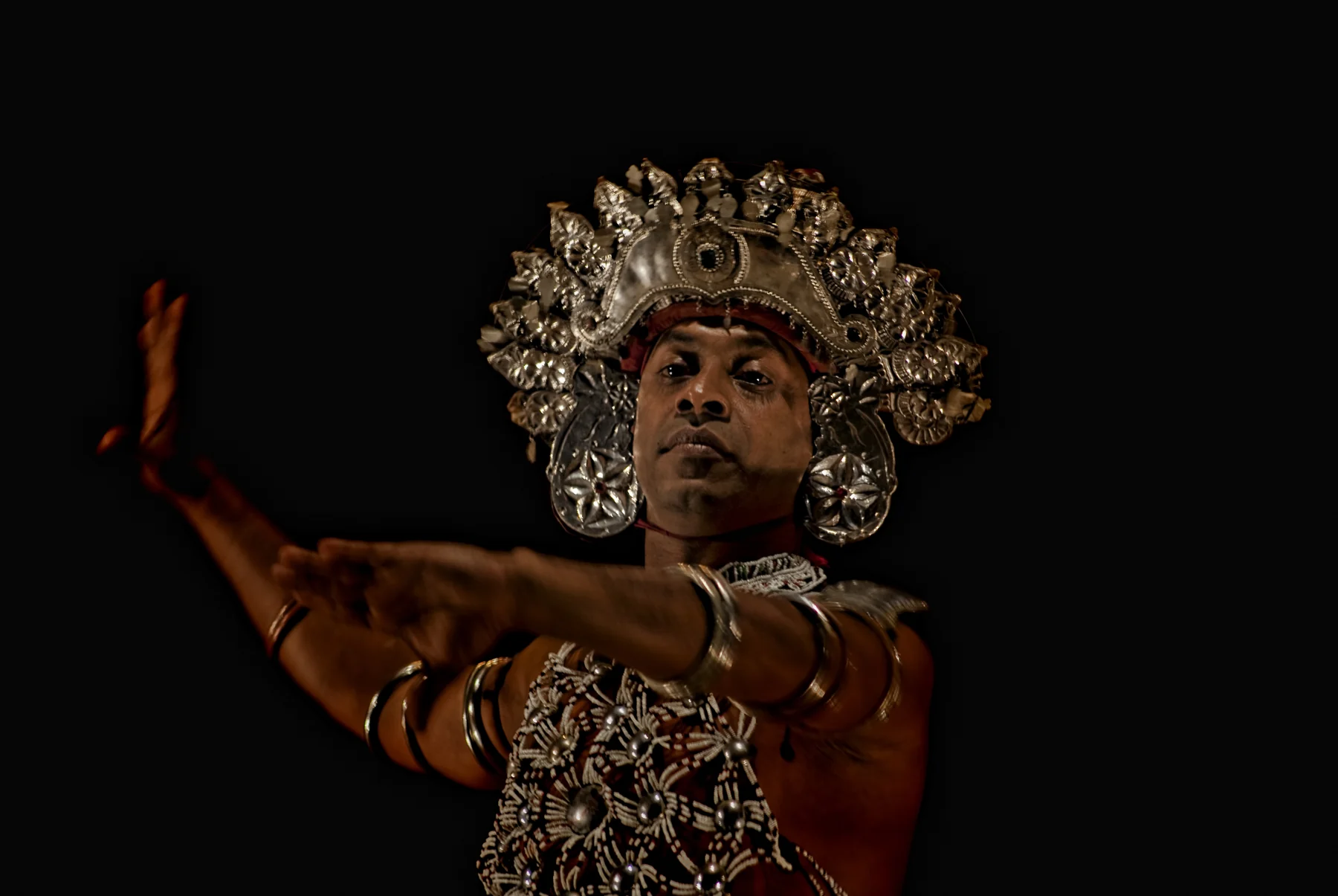 Traditional Kandyan dancer